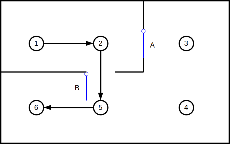 Directed Exploration path