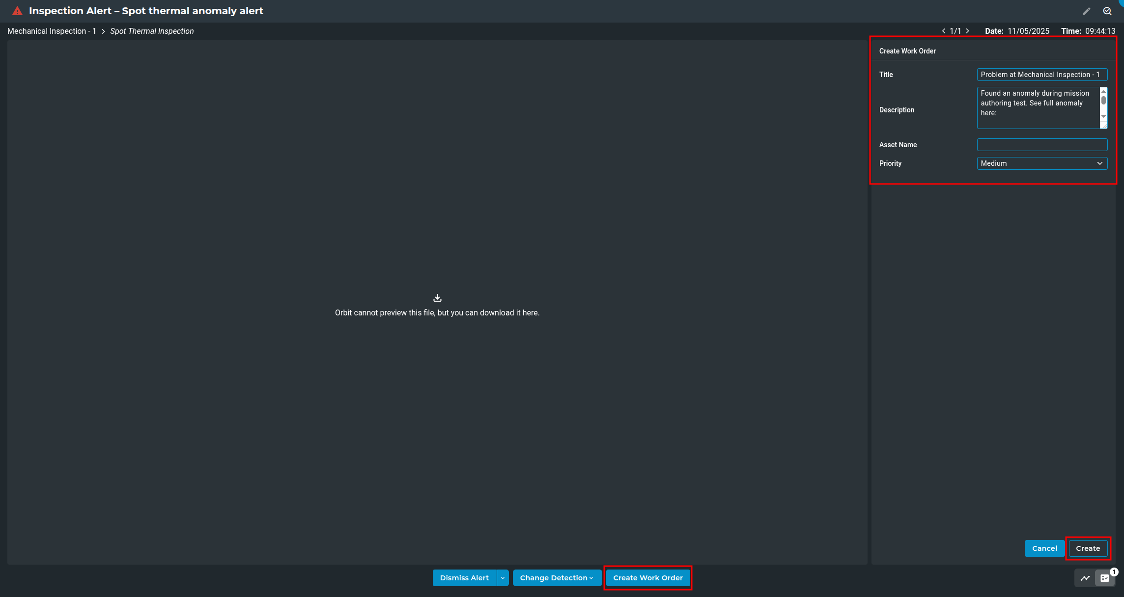 Work Orders Creation Manual